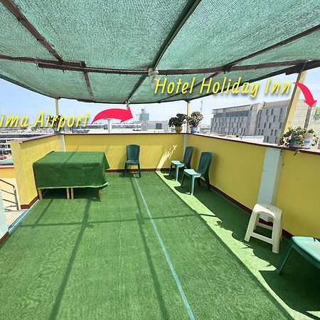 Apartamento Right Across From The Airport - Free Shuttle - A Y J Familia Lima Exterior foto