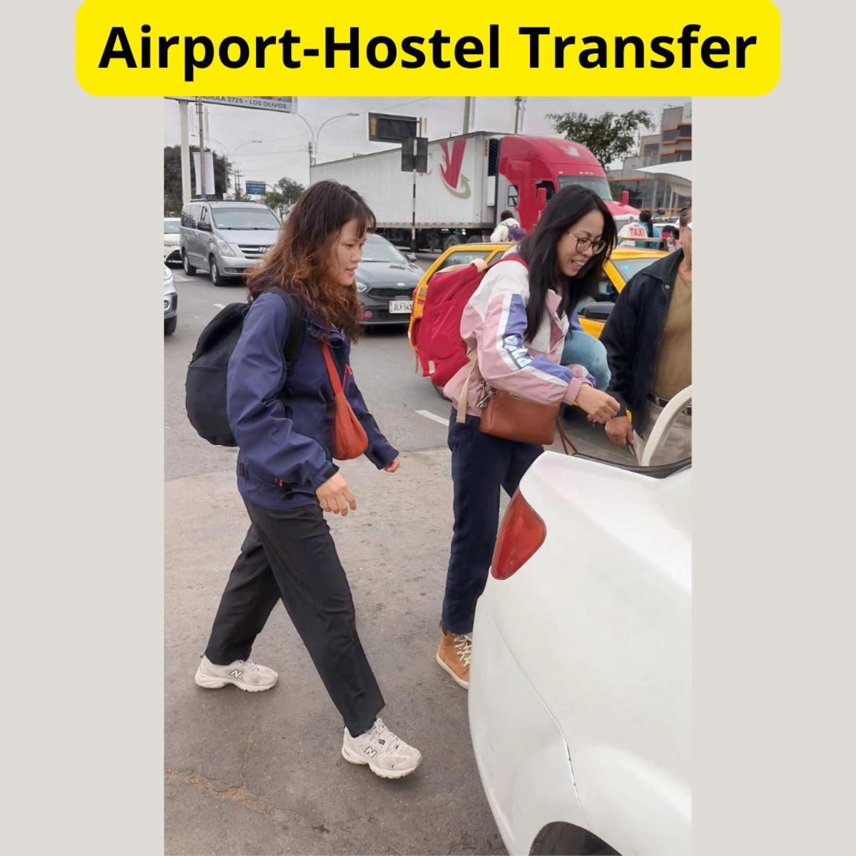 Apartamento Right Across From The Airport - Free Shuttle - A Y J Familia Lima Exterior foto