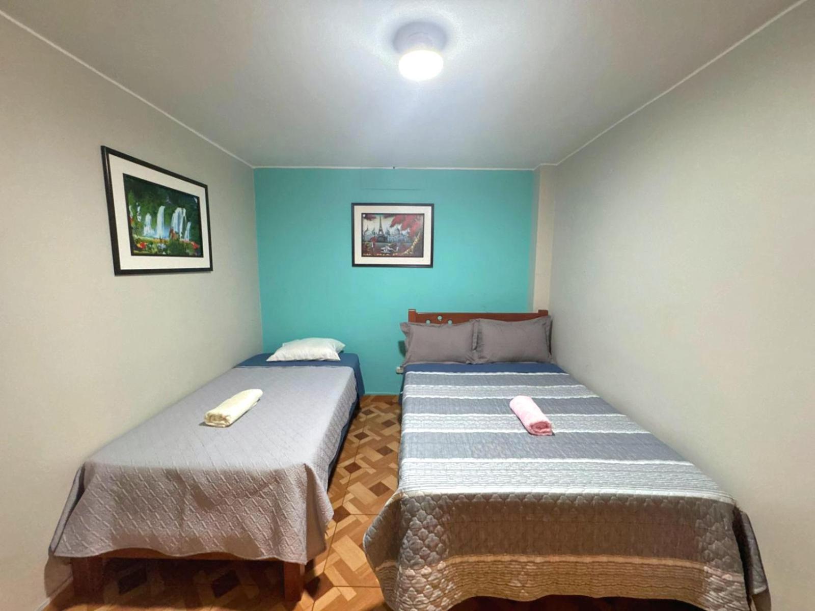 Apartamento Right Across From The Airport - Free Shuttle - A Y J Familia Lima Exterior foto